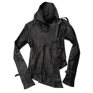 Kill City Drape Lambskin Leather Jacket